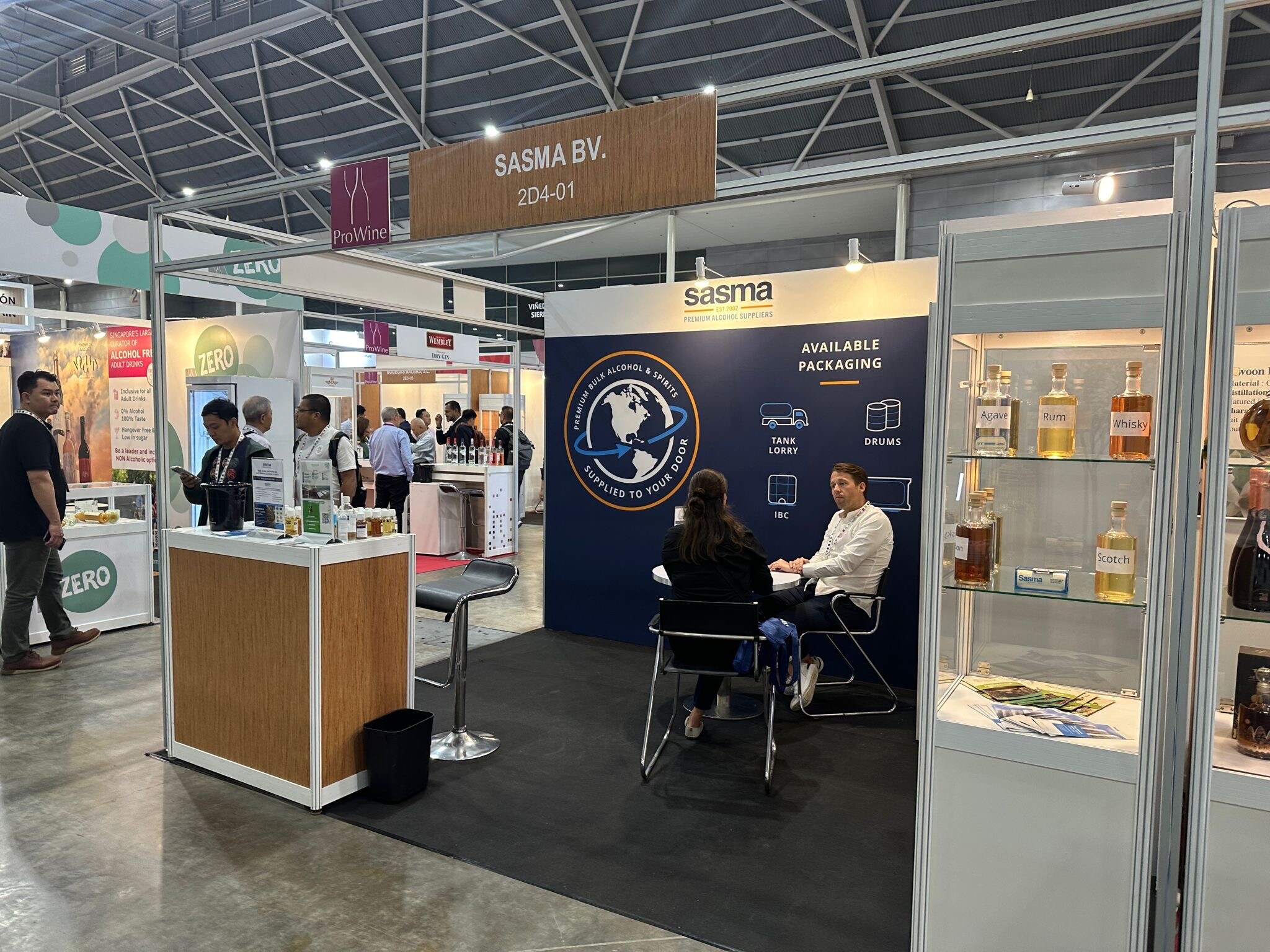 Sasma at ProWine Singapore